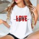 thumbnail image 4 of Camisetas de Manga Corta para Mujeres, Camiseta de Cuello Redondo Impresa de Moda, Primavera Y Verano Casual, 4 of 8