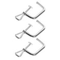 thumbnail image 2 of 3 Pcs Pince Manuelle de Fixation pour Machine à Nouilles, Poignée de Fabrication de Pâtes de Rechange, Support de Machine à Pâtes, Pince de Maintien de Machine à Pâtes pour Pièces et Accessoires de Machine à Pâtes, 2 of 4