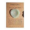 thumbnail image 1 of Humorous Mother Day Card Gift With Heart Shaped Stone Good Luck Support Greeting Card Faux Birthday Day Gift, 1 of 6