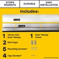 thumbnail image 2 of Xcluder 48" Versa-Line Rodent Proof Door Sweep, Aluminum Cover, 2 of 9