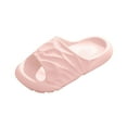 thumbnail image 2 of YYUIJK Shower Shoes Quick Dry Non-Slip Bathroom Slippers for Women Dorm Home Slides Pink 7.5-8.5, 2 of 6