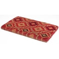 thumbnail image 2 of FH Home Vintage Extra Thick Doormat - Handwoven, Durable - Natural Coir - Entryway, Front Door, Porch, Patio - Lhasa Kilim Multicolor (18" x 30" Thick), 2 of 7