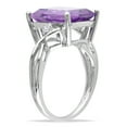 thumbnail image 3 of Everly Women's Amethyst and Topaz Sterling Silver Ring, 3 of 8