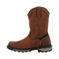 thumbnail image 3 of Rocky Men's Rams Horn Waterproof Pull-On Work Boot Soft Toe - RKK0398 13 EE  US, 3 of 7