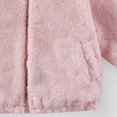 thumbnail image 6 of JUMEYU Jacket for Girls Kids Toddler Girls Fleece Zip-Up Hooded Jacket with Bear Ear Plush Detail 5T 6T (PK1,5-6 Years), 6 of 8
