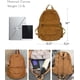 thumbnail image 5 of Mochila GAMLFL de lona marrón claro para mujer y hombre 19L, 5 of 9