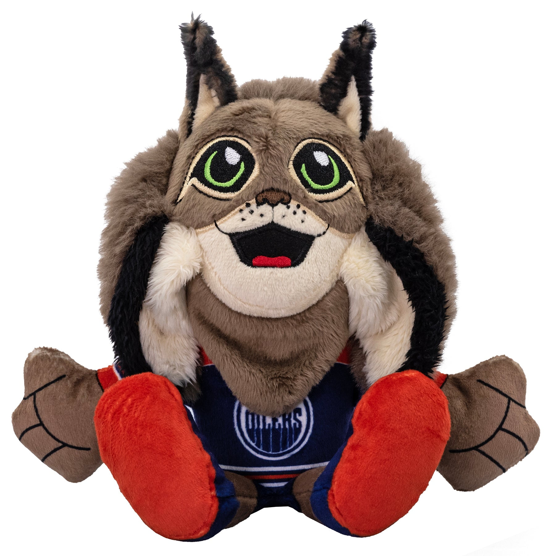Bleacher Creatures Edmonton Oilers Hunter 8" Kuricha Sitting Mascot Plush..