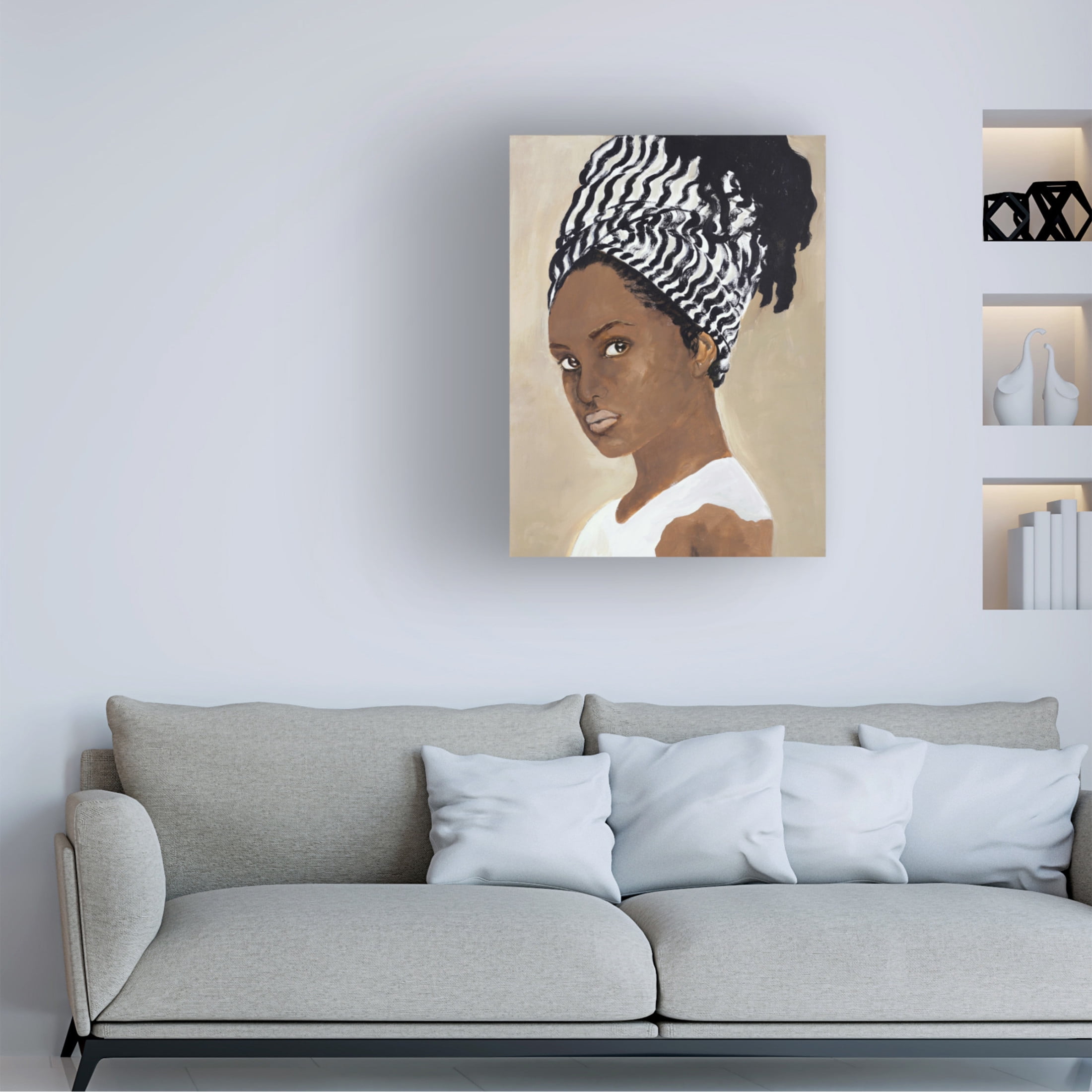 Canvas Wall Art - Design Fabrikken 'Inspired' Wall Art for Living Room, Bedroom, or Office Décor by Trademark Fine Art - 18 x 24 Inches