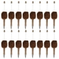 thumbnail image 1 of Uxcell 16Pcs Fluffy Beadable Pens, Plush Fuzzy Plastic Bead Pen Bead Ballpoint for DIY Gift Writing Office Supplies, Champagne Gold/Leopard, 1 of 7