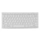thumbnail image 2 of Mini teclado Sincero con cable USB ultradelgado para computadora de escritorio y portátil blanco, 2 of 3