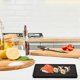 thumbnail image 3 of Plato para servir sushi, vajilla de cerámica de estilo japonés, plato práctico para sushi, 3 of 7