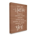 thumbnail image 3 of Cozy Romantic Autumn Quote Brown Seasonal Calligraphy Inspirational Graphic Art Gallery-Wrapped Canvas Print Wall Art, 3 of 7