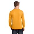 thumbnail image 2 of Port & Company PC54LS Mens Long Sleeve Core Cotton Tees, Gold - 2XL, 2 of 2