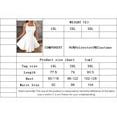 thumbnail image 6 of AURA Womens Plus Size Halter Neck Backless Mini Dress High Waist A Line Knit Spring Summer 2025, 6 of 6