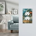 thumbnail image 5 of Fotbe Red Blue Dragon Battle Epic Print Duplex Receptacle Wall Plate, 1-Gang 5.0" x3.0" Wall Outlet Covers, Dual Outlet Faceplates Covers, Color-matched Screws Included-Style S, 5 of 6