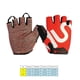 thumbnail image 4 of Naiovety BOODUN Fshion Guantes de ciclismo Gel Bicicleta Carreras Deporte Carretera Montaña Medio dedo Transpirable Fitness Mitten Guantes de ciclismo Ciclismo Rojo XL Naiovety HW4060-03, 4 of 5