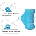 thumbnail image 5 of Neck Stretcher Pillow Cushion Neck Shoulder Relaxer Cervical Traction Device, Blue, 5 of 5