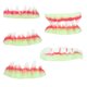 thumbnail image 1 of EeaseMX 5 piezas de decoración de dientes de Halloween, dentaduras postizas de zombi demonio, accesorios de dientes artificiales para fiesta, 1 of 8