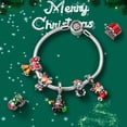 thumbnail image 6 of MULA Euopean Original Silver DIY Charms Christmas Gift Socks AAA CZ For Women Bracelet Necklace Birthday Jewelry, 6 of 9