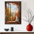 thumbnail image 5 of Canvas Wall Art for Living Room - Icelandic Sheepdog Dog Poster Print Vintage Home Decor Pets Oil Painting Autumn Room Decor, 5 of 6