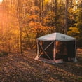 thumbnail image 5 of Open Box Gazelle Pop Up 8 Person Camping Gazebo Day Tent w/ Mesh Windows, 5 of 7