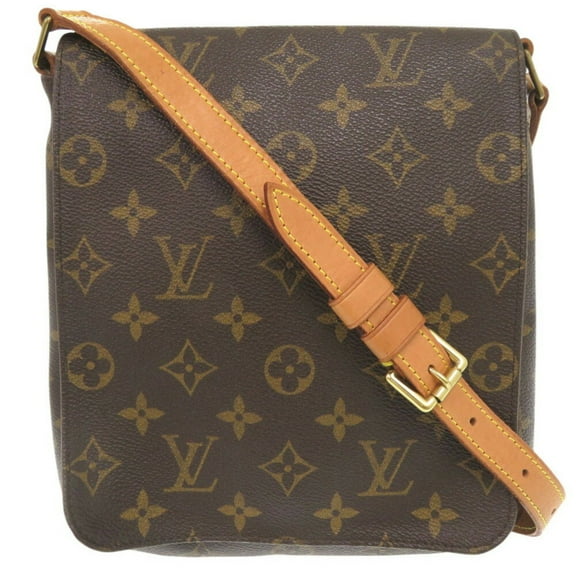 Pre-Owned Louis Vuitton Musette Salsa Short Strap Monogram M51258 Brown Shoulder Bag... (Fair)