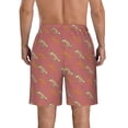 thumbnail image 3 of Kdxio Leopard Print Pattern Mens Casual Shorts - Drawstring Summer Beach Sports Shorts for Men, 3 of 9