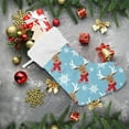 thumbnail image 6 of GZHJMY Christmas Stocking, Personalized Christmas Reindeer Large Candy Stocking Hanging Gift, Xmas Stockings Decoration 1 PCS for Family Holiday Party Ornaments Decor Fireplace, 6 of 7