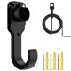 thumbnail image 1 of EV Charger Cable Holder EV Charger Wallbox with Hook Holder for Type2 GBT Standard EV Charger Accessories Wall Mounted, 1 of 5