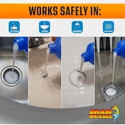 FlexiSnake Drain Weasel Pro Strength Drain Clog Remover Gel, 32 fl oz