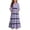 Purple, variant on Girls Summer Maxi Dress Kids Striped Short Sleeve T-Shirt Dress for School Casual Dress with Pockets Navy 9-10 Years