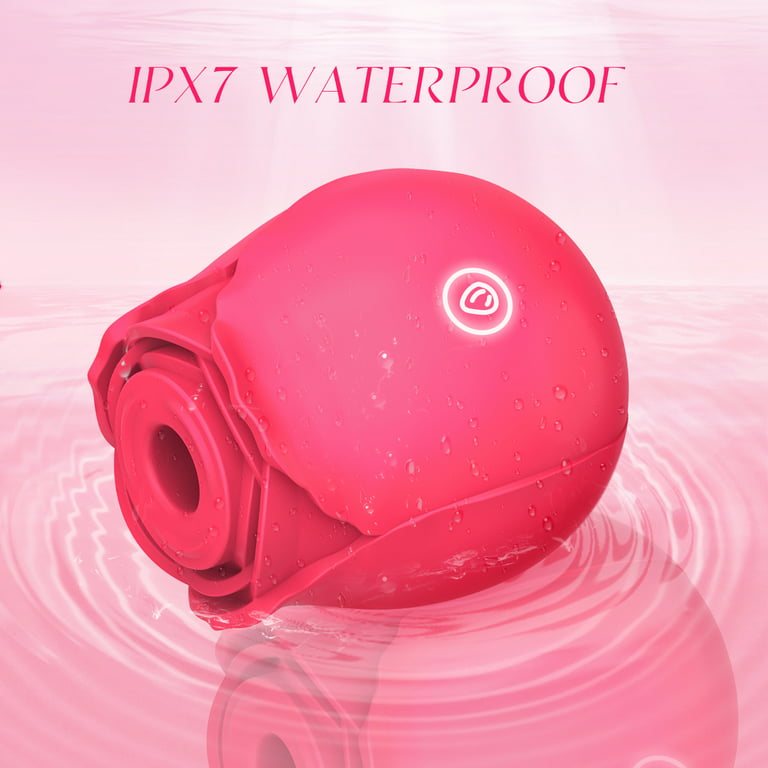 Rose Wet Sucking Vibrator for Women