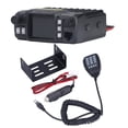 thumbnail image 4 of Mini Radio Móvil para Coche Quad Band 200 Canales VHF 136‑174MHz 220‑270MHz Retroiluminación con Micrófono de Mano, 4 of 11