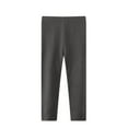 thumbnail image 3 of Mgmyaa Boys and Girls Winter Slim-Leg Pants Elastic Leggings with Warm Fleece for Kids Size 2-8 Years, 3 of 3