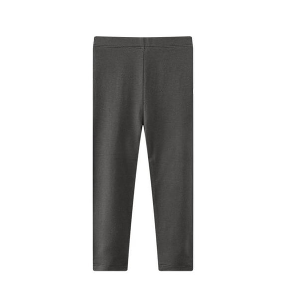 Qodauz Girls Cotton Leggings Soft Comfy Casual Athletic Pants 2-8 Years