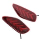 thumbnail image 4 of Luz de parachoques trasera, par de luces LED rojas de freno trasero, luces reflectoras de parachoques de primera línea, 4 of 9