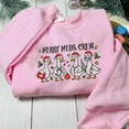 thumbnail image 2 of Christmas Nurse Embroidered Unisex T-shirt Sweatshirt Hoodie, Silly Goose Nurse Christmas Shirt Merry Christmas Nicu Nurse, Nurse Xmas Shirt, 2 of 5