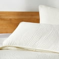 thumbnail image 5 of Peace Nest 2-Piece Reversible Pattern Quilted Coverlet Set, Ivory, Twin, 5 of 6