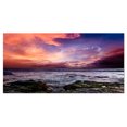 thumbnail image 2 of Rocky Coast with Dramatic Sky - Seascape Canvas Art Print, 2 of 3