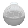 thumbnail image 2 of Soccer Ball Freezer Mold, Silicone Sports Shape Chilling Maker With Flexible Easy Release Design, Reusable Drink Cooling Mold for Cocktails Whiskey Juice Soda Frozen Desserts Home Bar Entertaining, 2 of 6