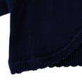 thumbnail image 6 of GYRATEDREAM Girls Long Sleeve Bolero Cardigan Kids Button Closure Knitted Shrug Cropped Sweaters Tops 1-10 Years, 6 of 8