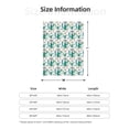 thumbnail image 5 of Sikiie Hello Summer Cozy Flannel Fleece Throw Blanket: Lightweight & Thick for All Seasons - Perfect for Women, Men, & Kids"60"x50", 5 of 6