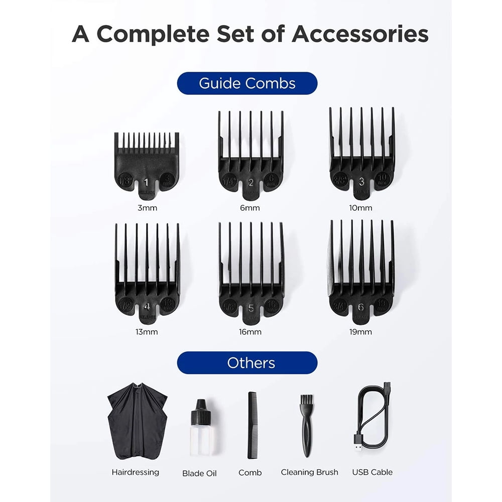 Limural K11S Professional Hair Clippers for Men