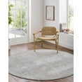 thumbnail image 6 of BoutiqueRugs Ikram Contemporary Runner Rug - Light Gray, Cloud Gray, Dark Gray - 2'7" x 10' Runner, 6 of 13