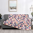 thumbnail image 2 of Disketp Leopard Print (2) Flannel Blankets - Thick and Warm Blanket for Winter, Soft Fuzzy Plush King Blanket for All Seasons60"x50", 2 of 6