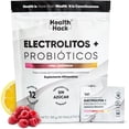 thumbnail image 1 of Electrolitos + Probióticos y Prebióticos 12 Billones en Sobres para Agua, Sabor Pink Lemonade | Endulzado con Fruta del Monje y Stevia | Sodio Potasio y Magnesio | 30 Sobres (150 g), sin Azúcar, 1 of 1