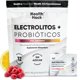 thumbnail image 1 of Electrolitos + Probióticos y Prebióticos 12 Billones en Sobres para Agua, Sabor Pink Lemonade | Endulzado con Fruta del Monje y Stevia | Sodio Potasio y Magnesio | 30 Sobres (150 g), sin Azúcar, 1 of 1