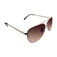 thumbnail image 2 of Lentes de Sol Fossil Outlook Mujer Marco de Metal Dorado Filtro 100% UV, 2 of 5