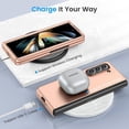 thumbnail image 3 of Pour Z Fold Slim Étui, Protection Complète avec Protecteur d'Écran Intégré PC Dur Slim Anti-Rayures Antichoc, 3 of 5