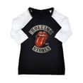 thumbnail image 1 of The Rolling Stones - Camiseta Tour 1978 Raglan para Mujer (Negro, Blanco), 1 of 3